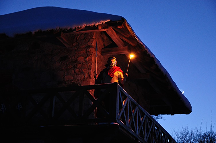 UNESCO-Welterbe LIMES im Fackelschein Orlen