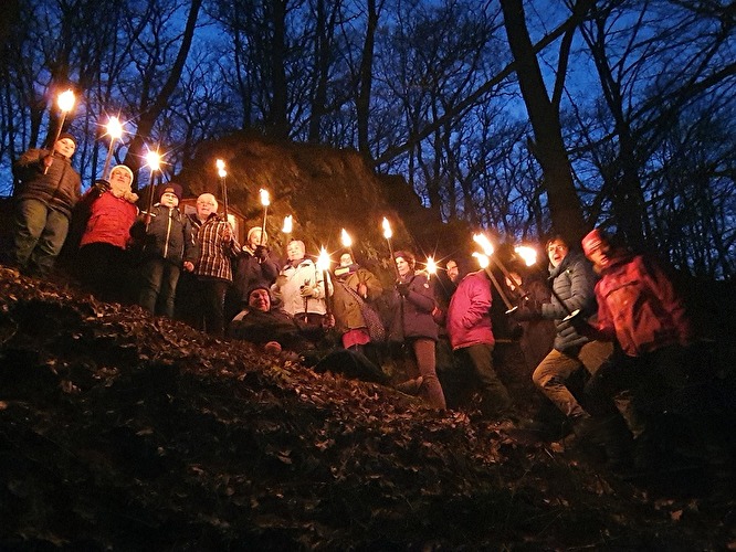 UNESCO-Welterbe LIMES im Fackelschein Adolfseck
