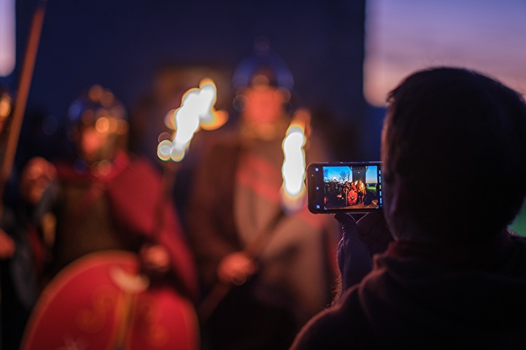 UNESCO-Welterbe LIMES im Fackelschein - Wanderung Niederseelbach nach Dasbach