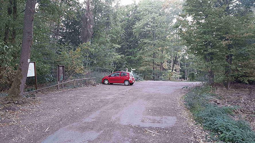 Wanderparkplatz Glaswald