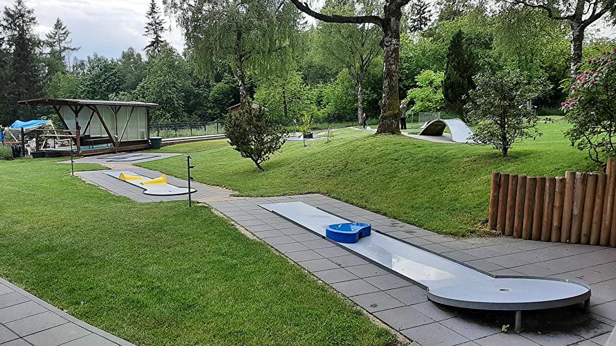 Minigolfanlage Jagdschloss Platte