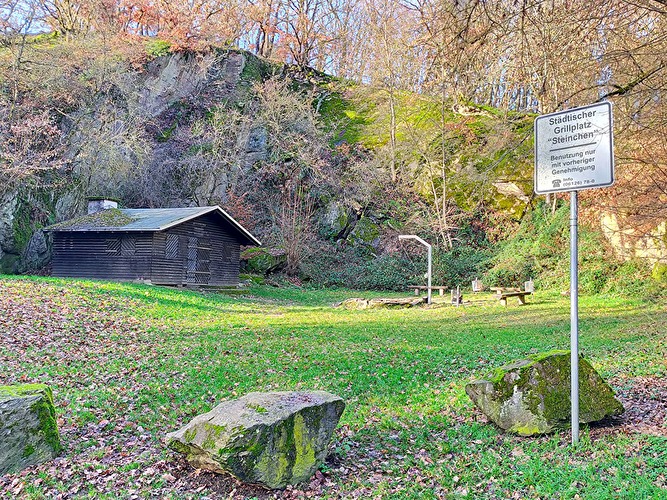 Grillplatz Steinchen