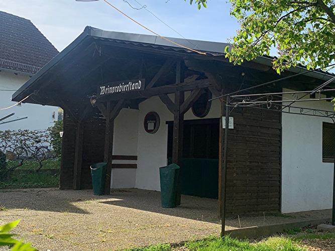 Weinprobierstand Hallgarten